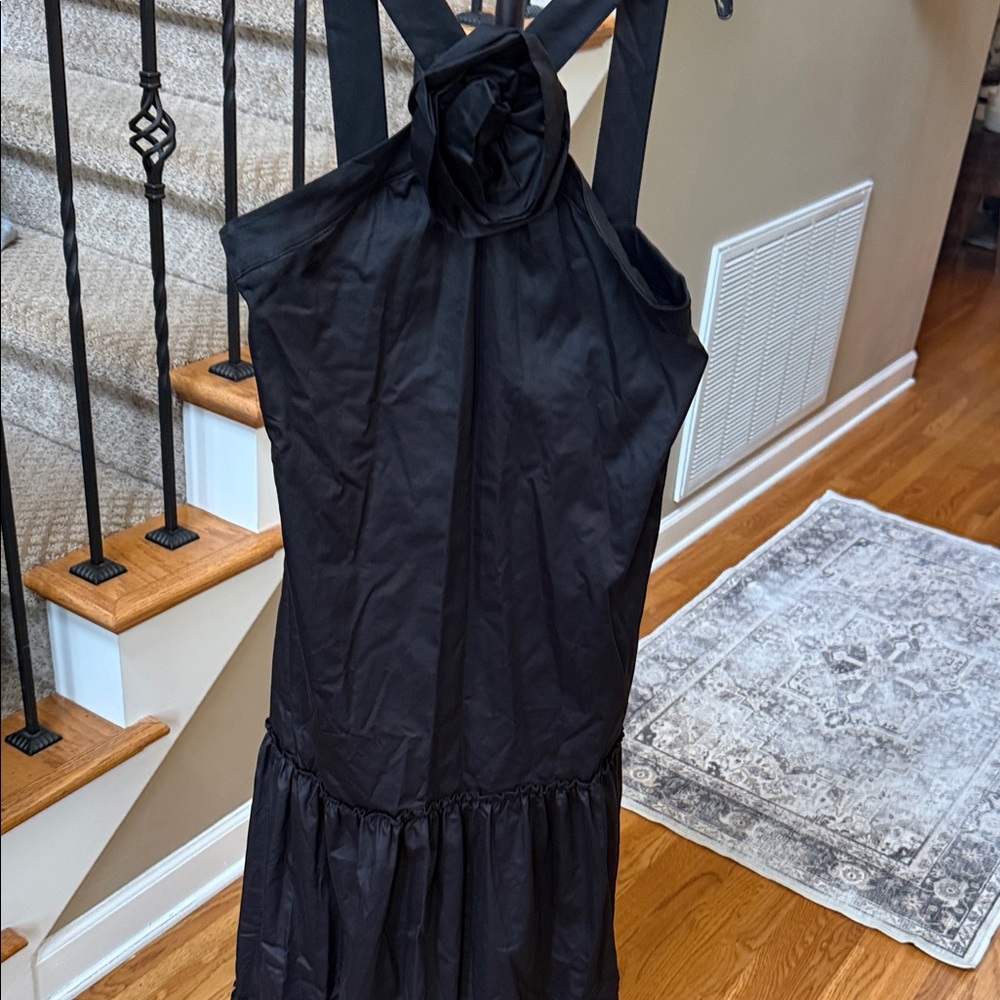 CeCe Black Strapless Dress